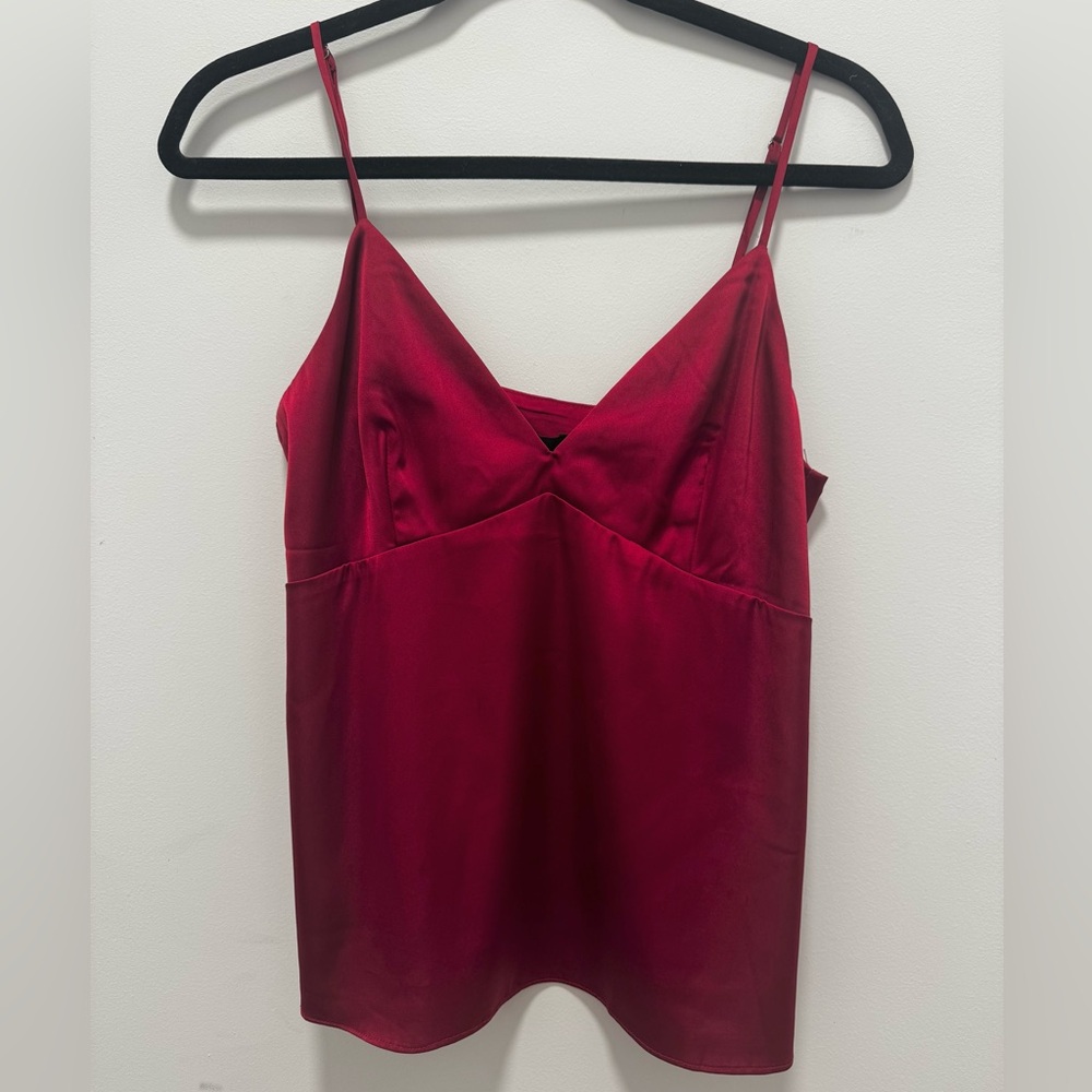 Beautiful Lulus Cami Blouse in Wine NWT